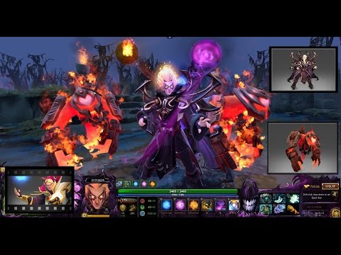 Dota 2 Invoker Mix Set Dark Artistry / Grievous Ingots/ Full Review