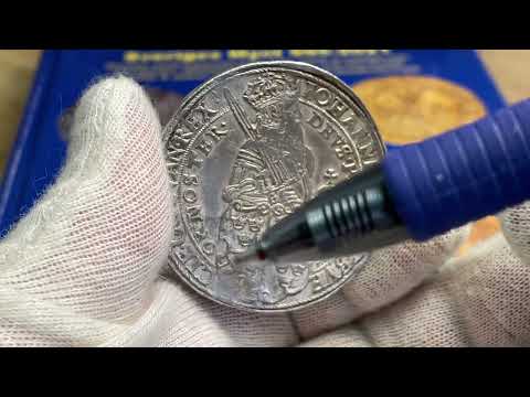 Johan III - Daler 1573 - Ett vackert ocirkulerat exemplar med full präglingsglans