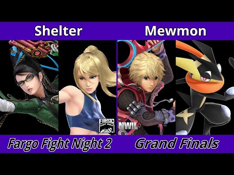 Fargo Fight Night 2 - Grand Finals - Shelter (ZSS, Bayonetta) vs Mewmon (Shulk, Greninja)