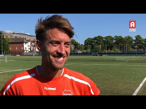 Daniël Buijnink na uitschakeling Alphia in nacompetitie tegen HVV (2-2)
