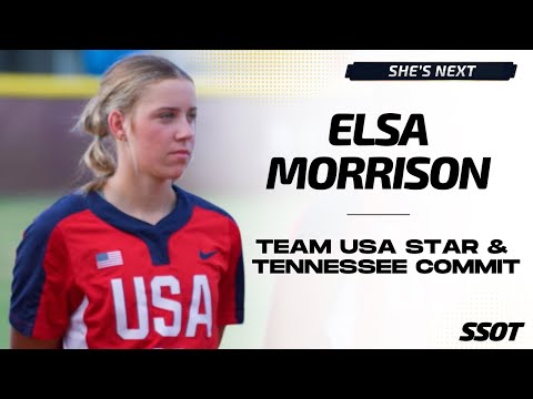 Rising Star Elsa Morrison: Dominating Softball & Eyeing the Olympics