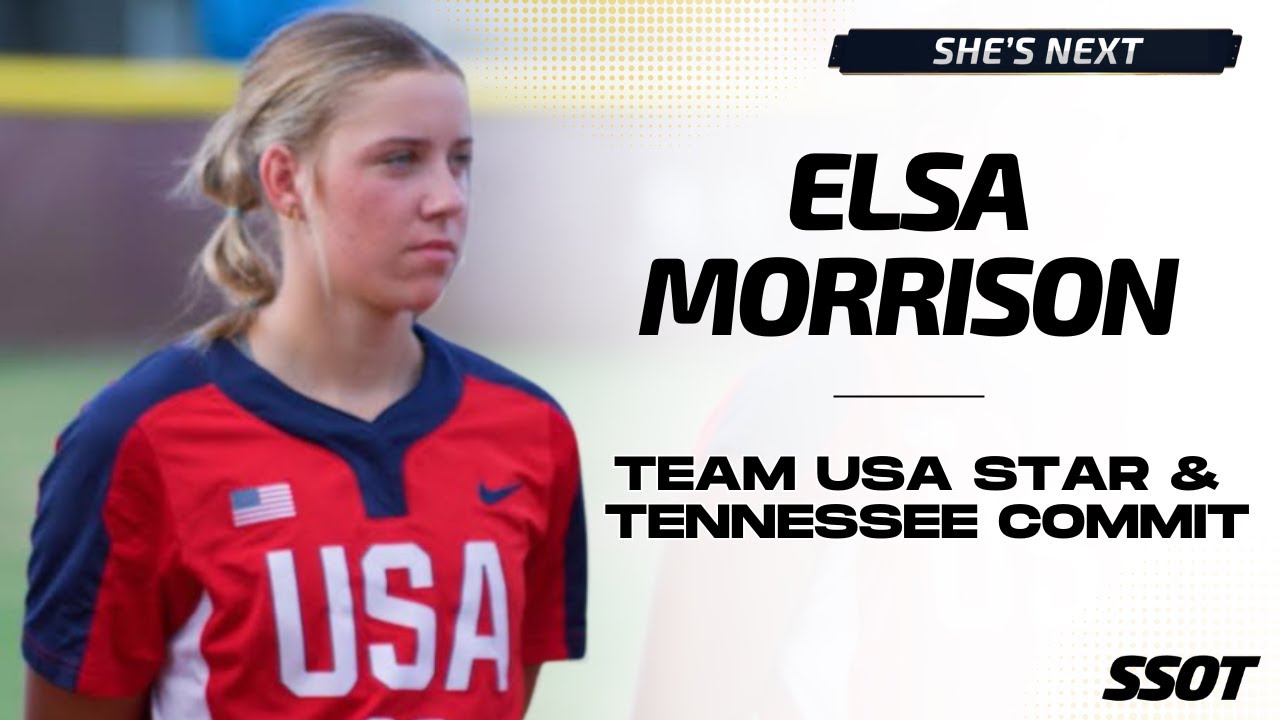 Rising Star Elsa Morrison: Dominating Softball & Eyeing the Olympics
