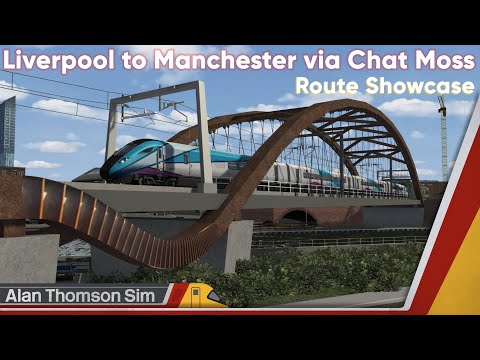 Train Simulator 2021: ATS Liverpool To Manchester Via Chat Moss Route Showcase