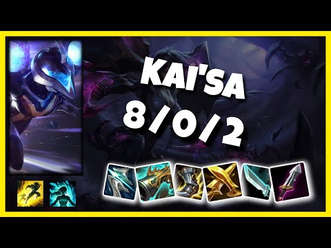 Kai'Sa 11.1 Gameplay Challenger Replay Bot Lane - S11 (8/0/2) - TURKISH