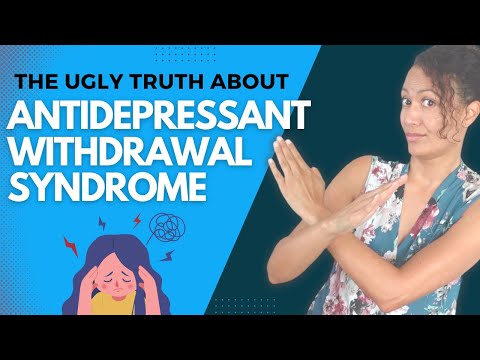 Antidepressant Withdrawal Syndrome: Everything you need to know!
