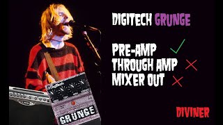 Video thumbnail for Digitech Grunge pedal by Dave V