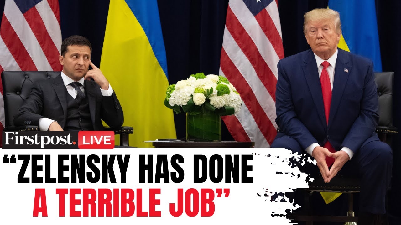Donald Trump LIVE: US President Blames Ukraine's Zelensky For the War, As US Talks to Russia | N18G