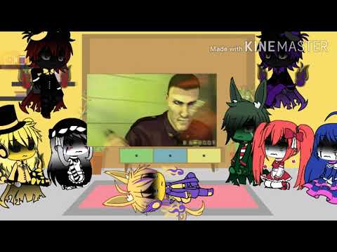 Fnaf react to After hours (part 6 of the reaction series)