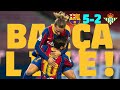 ? SECOND-HALF STUNNER! | BARÇA 5-2 REAL BETIS | Warm up & Match Center