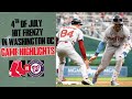 Red Sox Vs Nationals Game Highlights 7 4 25 MLB Highlights