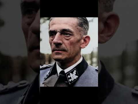 Die öffentliche Hinrichtung von Karl Hermann Frank nach dem Krieg