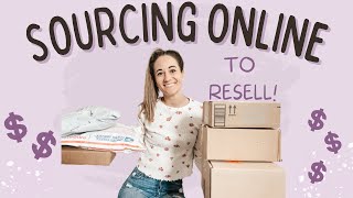 SOURCING ONLINE TO RESELL!! IF YOU