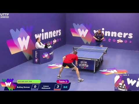 WINners CUP table 2  27.01  Boklag Roman - Liman Aleksandr  18:30
