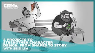 4 Projects to Strengthen Character Design: From Shapes to Story | Seiji Lim