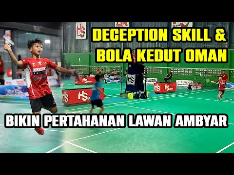 10 TAHUN ASAL PB CHAMPION KLATEN ! Melawan Unggulan 2 Oman Keluarkan Jurus Deception Mematikan 🔥