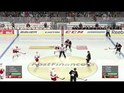 NHL 15 - SC Bern vs Lausanne HC - 1/4 Play-off #1 [HD]