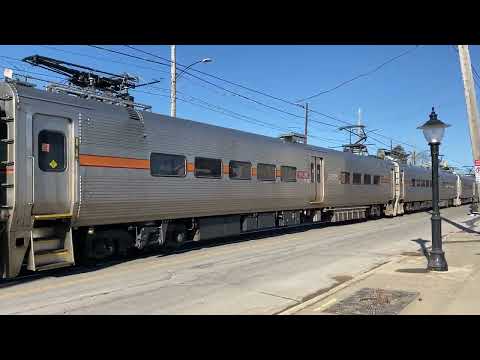 End of an Era - South Shore Interurban - Michigan City, Ind. Street Running | 02/27/2022