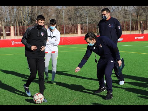 REPORTAJES RFFM TV - Exámenes prácticos final Curso de Entrenador Federativo UEFA C (10 enero 2022)