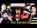FIRST INDIAN RAP IN NEPALI RAP BATTLE ??! Sudon vs Sarvanash (REACTION) NEW A.N.T.F Season 2 | G-BOB