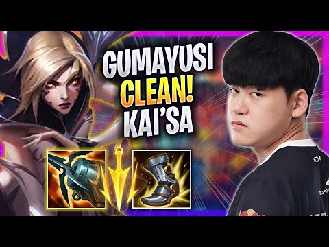 GUMAYUSI IS SUPER CLEAN WITH KAI'SA! - T1 Gumayusi Plays Kai'sa ADC vs Ziggs! | Season 2023