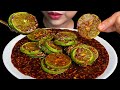 ASMR Mouth Watering Eating Spicy Lime Salad ยำมะนาว