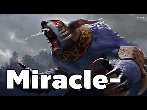 Dota 2 - Miracle- 8100MMR Top 1 MMR World Plays Ursa Ranked Match Gameplay