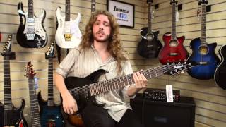 Video thumbnail for Ibanez RG9-BK demonstration with Sam Bell by IbanezGBI