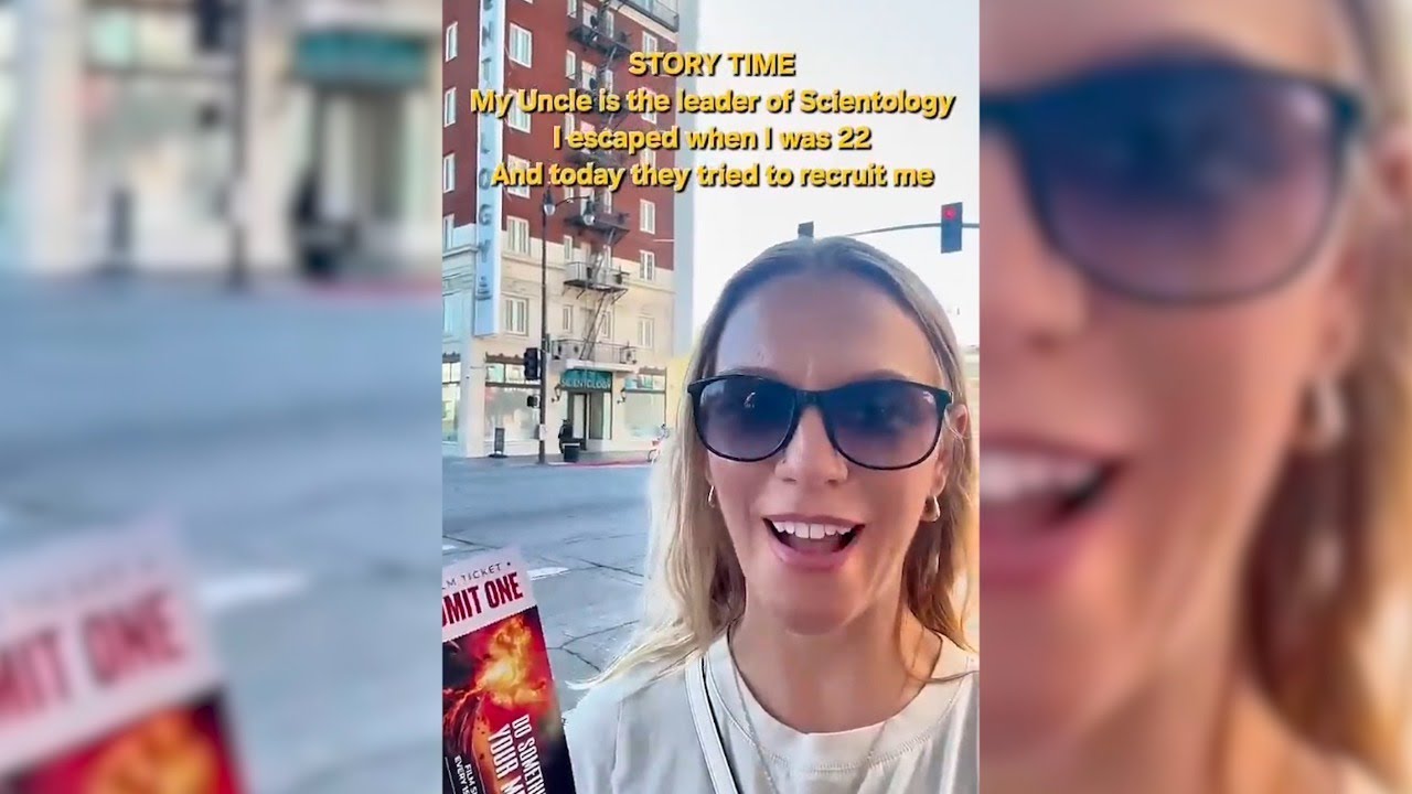 Scientology tries to recruit JENNA MISCAVIGE in Los Angeles