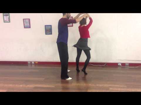 Advanced Salsa Move #111 - The Lazy Feet