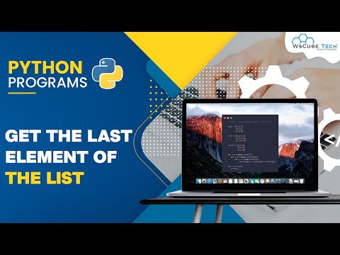 Learn Python Program to Get the Last Element of the List Hindi - Mind ...