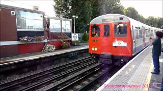 preview picture of video 'Last Metropolitan Line 'A' Stock arrives into Rickmansworth Southbound, 26/09/12'
