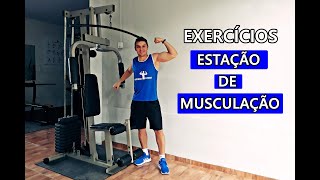 Melhores Exercícios na ESTAÇÃO de MUSCULAÇÃO