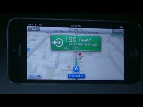 Raw Video: Apple demos new iPhone5 IOS 6 operating system