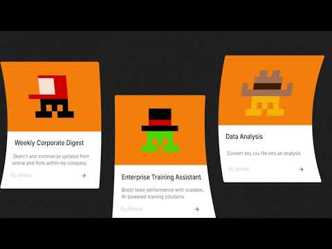 Mistral AI Le Chat Agents