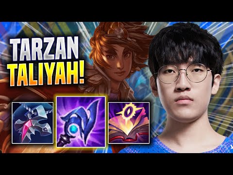 TARZAN CRAZY GAME WITH TALIYAH! - LNG Tarzan Plays Taliyah JUNGLE vs Fiddlesticks! | Season 2022