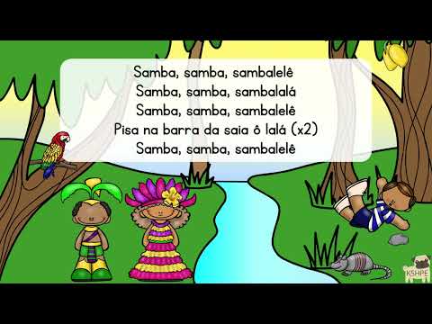 Music: Sambalelê Brazilian Folk Song, Vocal Music Education, Children Singing Unison, Samba Rhythms