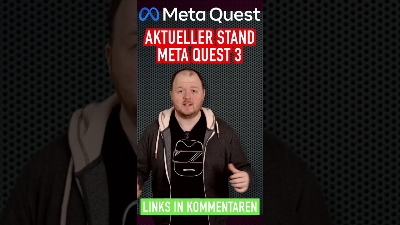 Die Zock Stube - Liegt die Entwicklung der Meta Quest 3 im Zeitplan? #shorts #metaquest3 #virtualreality #quest3