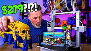 How Is This Multi Color 3D Printer Only $279?! Anycubic Kobra X