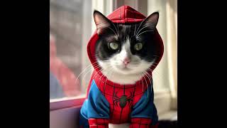 Download lagu Cerita Kucing berubah menjadi Super Hero #kucingkeren #cutecat #spiderman #kucinglucuterbaru #trend mp3