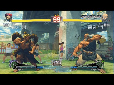 终极街头霸王4 Ultra Street Fighter IV ストリートファイター IV Online Matches 스트리트 파이터 4