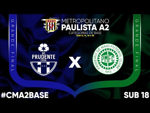 METROPOLITANO SÉRIE A2 - PRUDENTE X PRIMEIRO DE MAIO -  SUB 18 - #PRUDENTE #PRIMEIRODEMAIO #FPFS