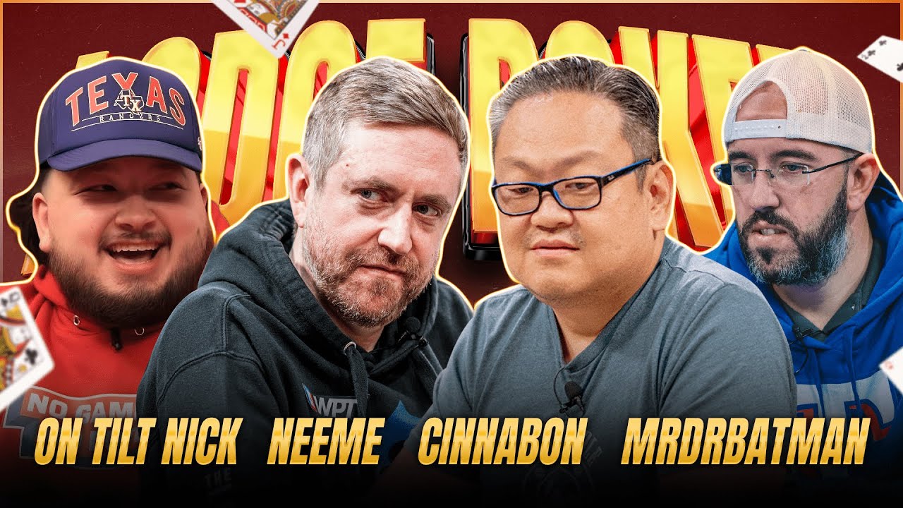 Andrew Neeme CLASHES With On Tilt Nick! LIVE Texas Hold 'Em ($5/10)