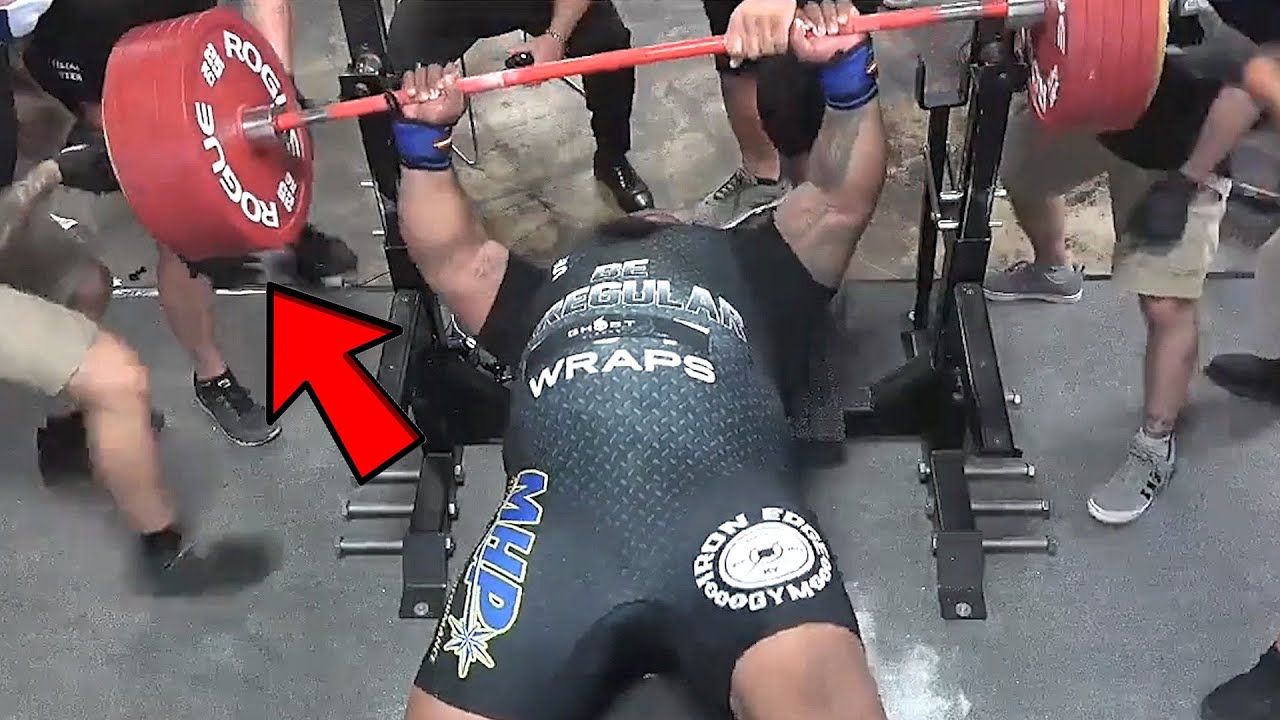 Жим 363 кг. Это просто БРЕД! Подстава для Мэддокса