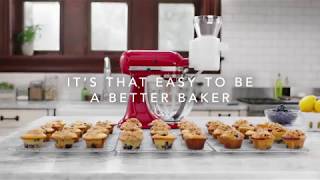 Introducing the New KitchenAid® Sifter + Scale Attachment