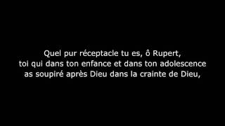 Sainte Hildegarde de Bingen: "O Ierusalem", la Séquence de Saint Rupert