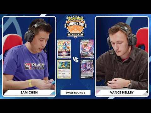 TCG Sam Chen Vs Vance Kelley - 2024 Pokémon Toronto Regional Championships Swiss R5