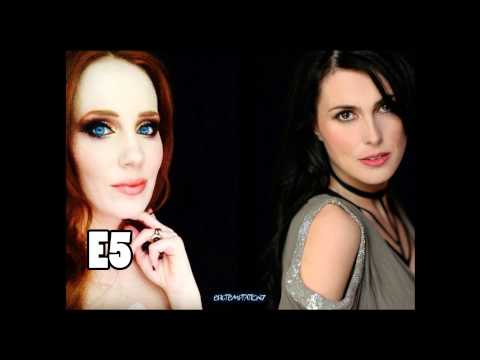 Simone Simons v.s. Sharon Den Adel Vocal Battle