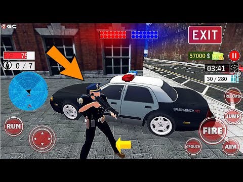 LA Police Run Away Prisoners Chase Simulator LV6 9 Cop Car Games - Android Gameplay Video #2