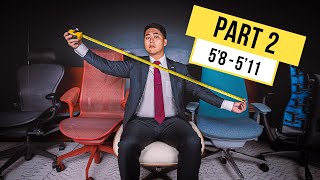 What's the Best Chair for AVERAGE HEIGHT PEOPLE? Pt. 2 (5'8 - 5'11 or 172cm - 180cm)
