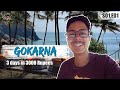 3 Days In 3000 Rs GOKARNA Ep 1 Bha2Pa BudgetTrips SoloTravel BackPacking